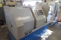 Jarng Yeong JYP-42T CNC Turning Center with Turret, Gang Tool table, Chuck and Tooling