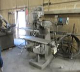 Bridgeport 1J  Vertical Knee Mill Acu-Rite MillMate 2 Axis DRO, Power Table Feed