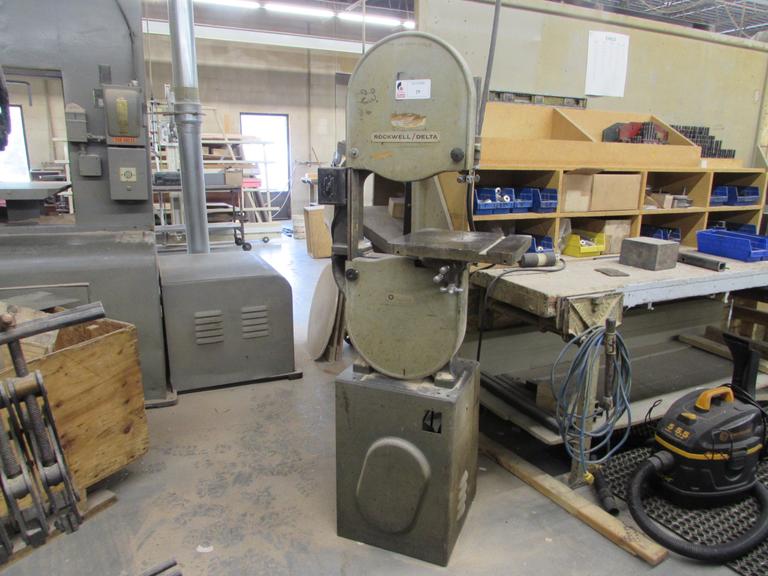 Rockwell Delta 28-200 14" Vertical Band Saw