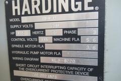 Hardinge HLV-H Toolroom Lathe with Sony DRO, Inch Threading, 5C Collet Closer