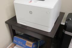 HP Color Laserjet Pro MFP M479 FDW Printer w Manual and Sofware Disk w Printer Table and Paper