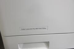 HP Color Laserjet Pro MFP M479 FDW Printer w Manual and Sofware Disk w Printer Table and Paper