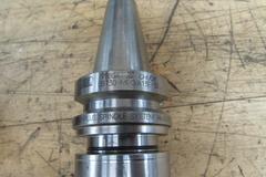 BT30 BIG-PLUS Tool Holders: (3) Collet Type and (1) Shell Mill Type with Cutter