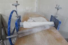 24" Roller Table.  Adjustable Height Roller