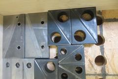 Machines Used | Assorted Steel Vise Jaws, Hold Down and Step Blocks