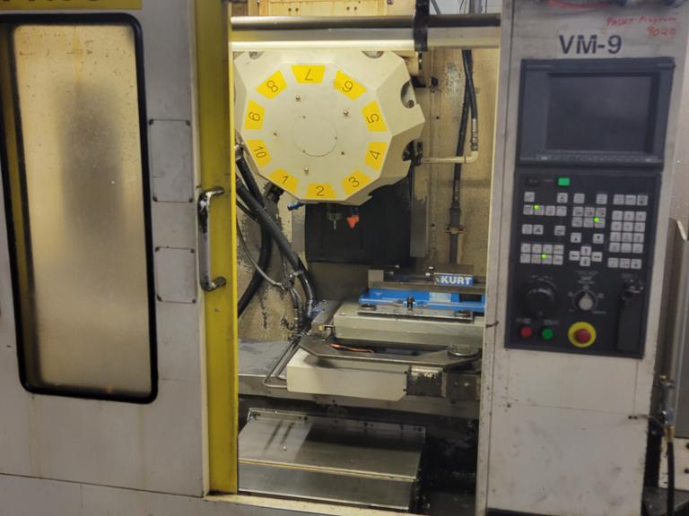 Fanuc RoboDrill Alpha T10-C CNC Vertical Machining Center with Pallet Changer