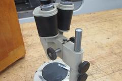 Fowler Stereo Microscope with Multiple Objective Lenses and Eyepieces