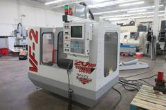 Haas VF-2 5-Axis CNC Vertical Machining Center with Haas T5C 2-Axis Tilting Rotary Table, 10K Spindle, 2-Speed Gearbox