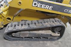 John Deere CT322 Compact Track Loader with Utility Bucket and Fork Attachment, 1147 HOURS