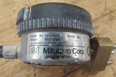 Mitutoyo Code No 543-252B Digital Indicator.  .000050" Resolution, 1/2" Travel, with Removable Depth Gage Attachment
