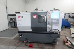 Haas ST-10 CNC Turning Center with Lexair Full Bore Collet Chuck