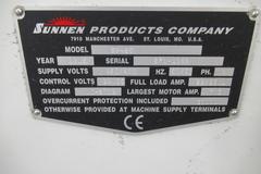 Sunnen SV-20 Vertical Honing Machine with Automatic Stroke, Siemens Touch Screen Control, Full Enclosure.