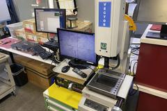 Micro-Vu Vector Model M3010616 6" x 6" x 6" Video Inspection Machine with PC and Software