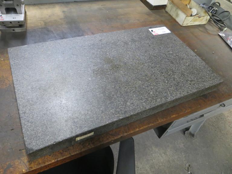 Machines Used Granite Surface Plate, 28" x 16" x 2"