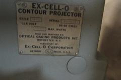 Ex-Cell-o 14" Optical Comparator with 6 Position Lens Turret