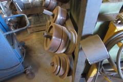 Heller 303 PH Angle Roll With Dies, Control Pedestal With Foot Switch, Hydraulic Roll Adjustment