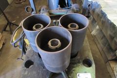 Heller 303 PH Angle Roll With Dies, Control Pedestal With Foot Switch, Hydraulic Roll Adjustment