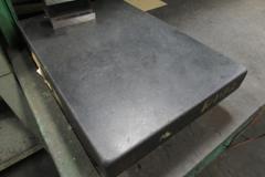 Double Sided Metal Work Bench With 2 5" Bench Vises & Granite Surface Plate