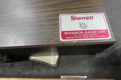 Starrett Gage Block Set, Partial Gage Bock Set, (2) Vee Blocks, Letter and Number Punches (3 Sets)