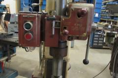 Avey #2 Drill Press, 25' Geared Head, Power Quill Feed, Adjustable Table Height