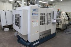 Milltronics VM20iL CNC Vertical Machining Center with Tsudakoma Full 4th Axis Rotary Table, Probing System, 1000 PSI HP Through Spindle Coolant, 10,000 RPM CAT-40 Big Plus Spindle- Country Of Origin- USA