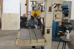 Avey #2 Drill Press, 25' Geared Head, Power Quill Feed, Adjustable Table Height