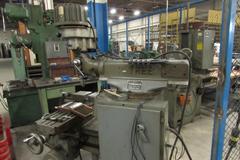 Tree 2VGC Vertical Knee Mill with , 6" Mill Vise, Power Table and Cross Feed, Collets and Drill Chuck