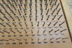 Meyer Model C-10 Minus Gage Pin Set, .011" to .250" Complete