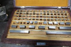 Assorted Inspection Equipment: Gage Blocks, Depthe Micrometer, Indicator Stand, Indicator, Thread Measuring Wires