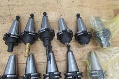 Parlec End Mill Type Cat 40 Tool Holders, (11)