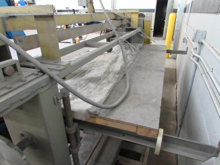 Machines Used G&P Machinery Stroke Sander with 6" Wide Belt and 6' x