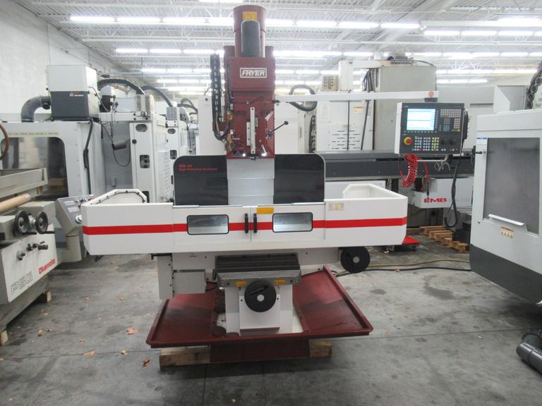 Fryer MB-14Q CNC Vertical Milling Machine 40" x 20" x 20" Travels, Swiveling 10HP Head with Siemens 828D CNC Control - New 2020