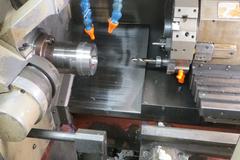 Mazak Quick Turn 8N CNC Turning Center, Mazatrol T32-2 CNC Control, 12-Station Turret, Tool Presetter
