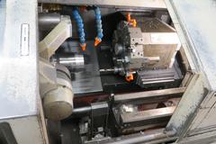 Mazak Quick Turn 8N CNC Turning Center, Mazatrol T32-2 CNC Control, 12-Station Turret, Tool Presetter