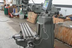 Bridgeport Series I Vertical Knee Milling Machine with 2-Axis Digital Readout and Servo Power Table Feed