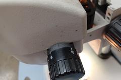 AmScope Stereo Zoom Microscope with Camera, Light Sources and Cart