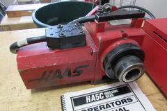 Haas Brushed HA5C Indexer with Haas Servo Control Box, Pneumatic Collet Closer, 17 Pin Connector Cable, Operators Manual