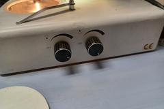 AmScope Stereo Zoom Microscope with Camera, Light Sources and Cart