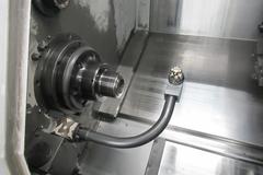 Daewoo Puma 2500SY CNC Turning Center with Live Milling, Full C-Axis on Main and Sub-Spindle, SMW Spacesaver 2100 Barfeed