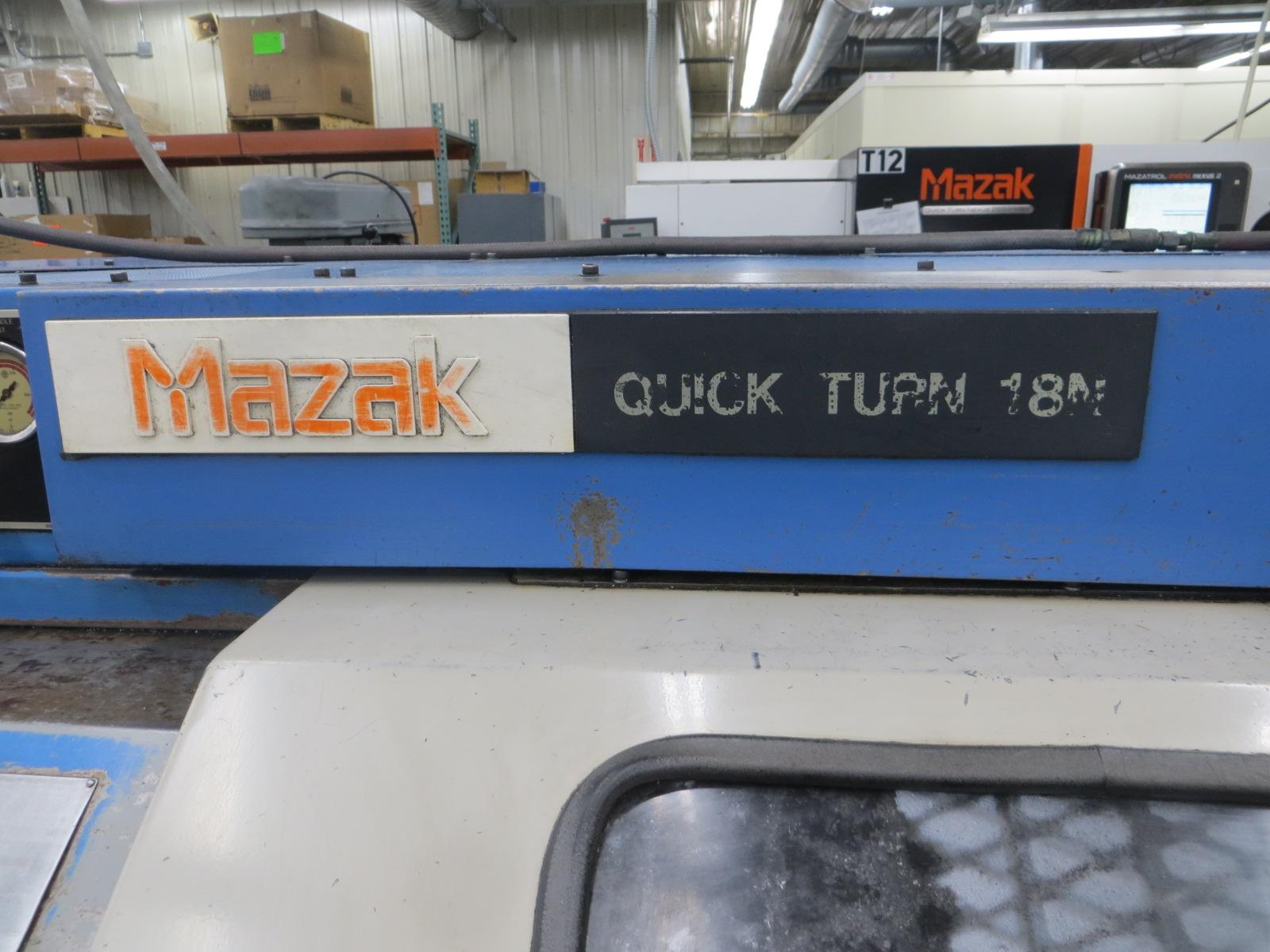 Machines Used | Mazak QuickTurn 18N Universal CNC Turning Center
