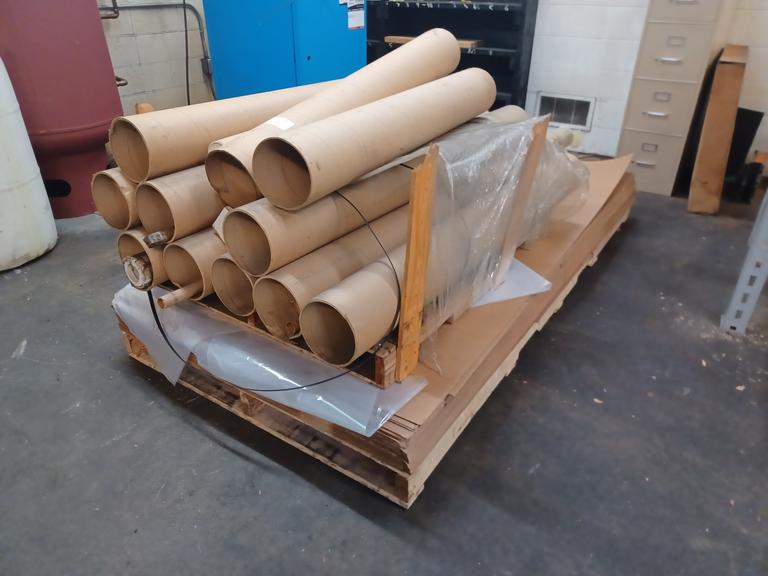 Cardboard Sheets (4X8) and Shipping Tubes