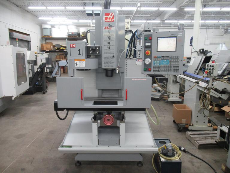Haas TM1 CNC Toolroom Mill with 10 Station Carousel Tool Changer
