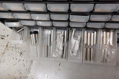 Pin Gages from .018" to .615" with Plastic Organizers