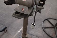 Dayton Double-End Pedestal Grinder with Wire Wheels