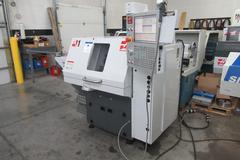 Haas CL-1 CNC Turning Center with Live Milling, 8 Position Tool Turret, C-axis, Bar Feed, Coolant System - New 2019 - Like New - 283 Spindle Hours!