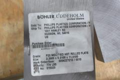 (5pcs) P20 Steel Plates, 3.39" x 6.01" x 11.01" 