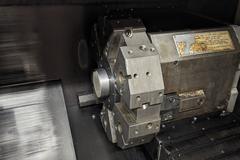 Mazak Quick Turn 8N CNC Turning Center, Mazatrol T32-2 CNC Control, 12-Station Turret, Tool Presetter