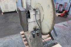 Material Spool Feeder, Manual Diameter Adjuster from 14" to 16" ID, Adjustable Keeper Arms To 14" Wide, Pneumatic Controlled Braking System