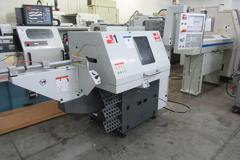 Haas CL-1 CNC Turning Center with Live Milling, 8 Position Tool Turret, C-axis, Bar Feed, Coolant System - New 2019 - Like New - 283 Spindle Hours!