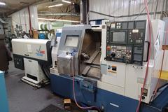 Mori Seiki SL-200S/500 CNC Turning Center withMSC-501 Control, Bar Feeder, Sub Spindle, Chip Conveyor and More